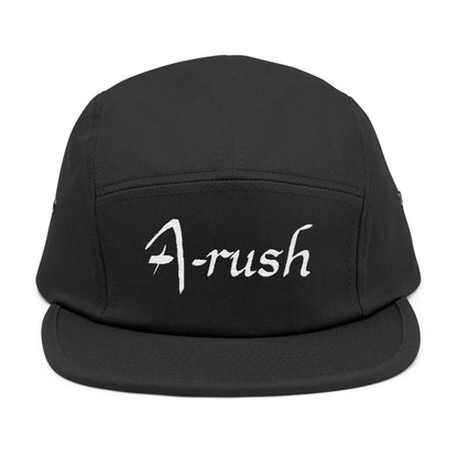 A-rush Embroidered 5 panel cap