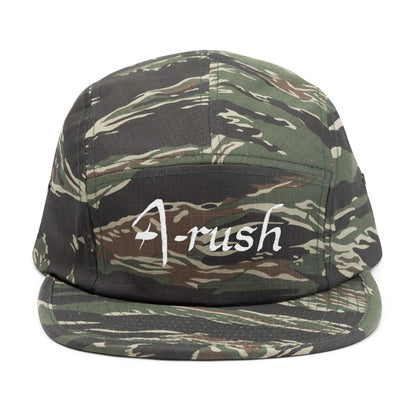A-rush Embroidered 5 panel cap