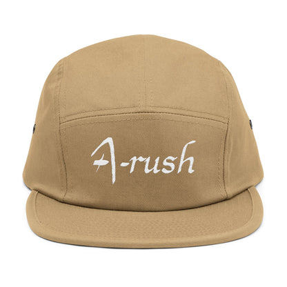 A-rush Embroidered 5 panel cap