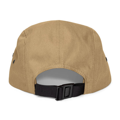 Stylish Embroidered 5 Panel Cap - Casual Cool for Every Occasion